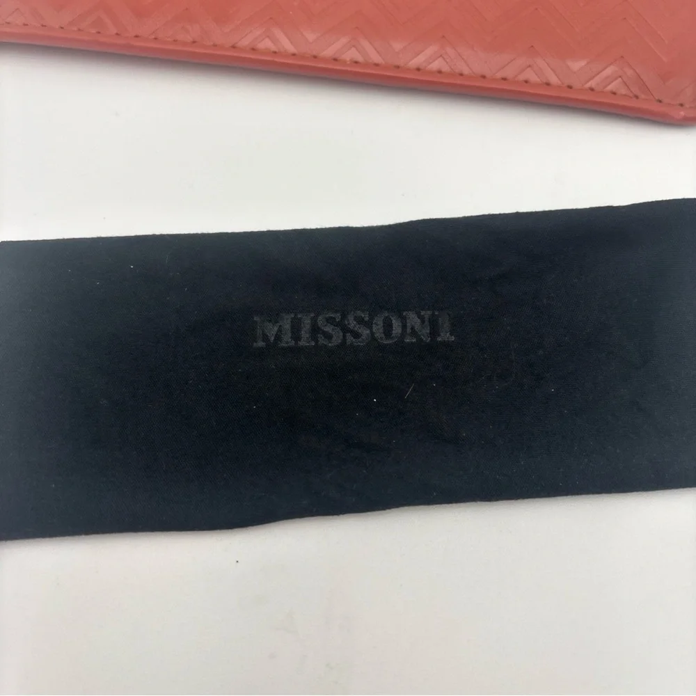 Missoni Red‎ Zigzag Glasses Case
